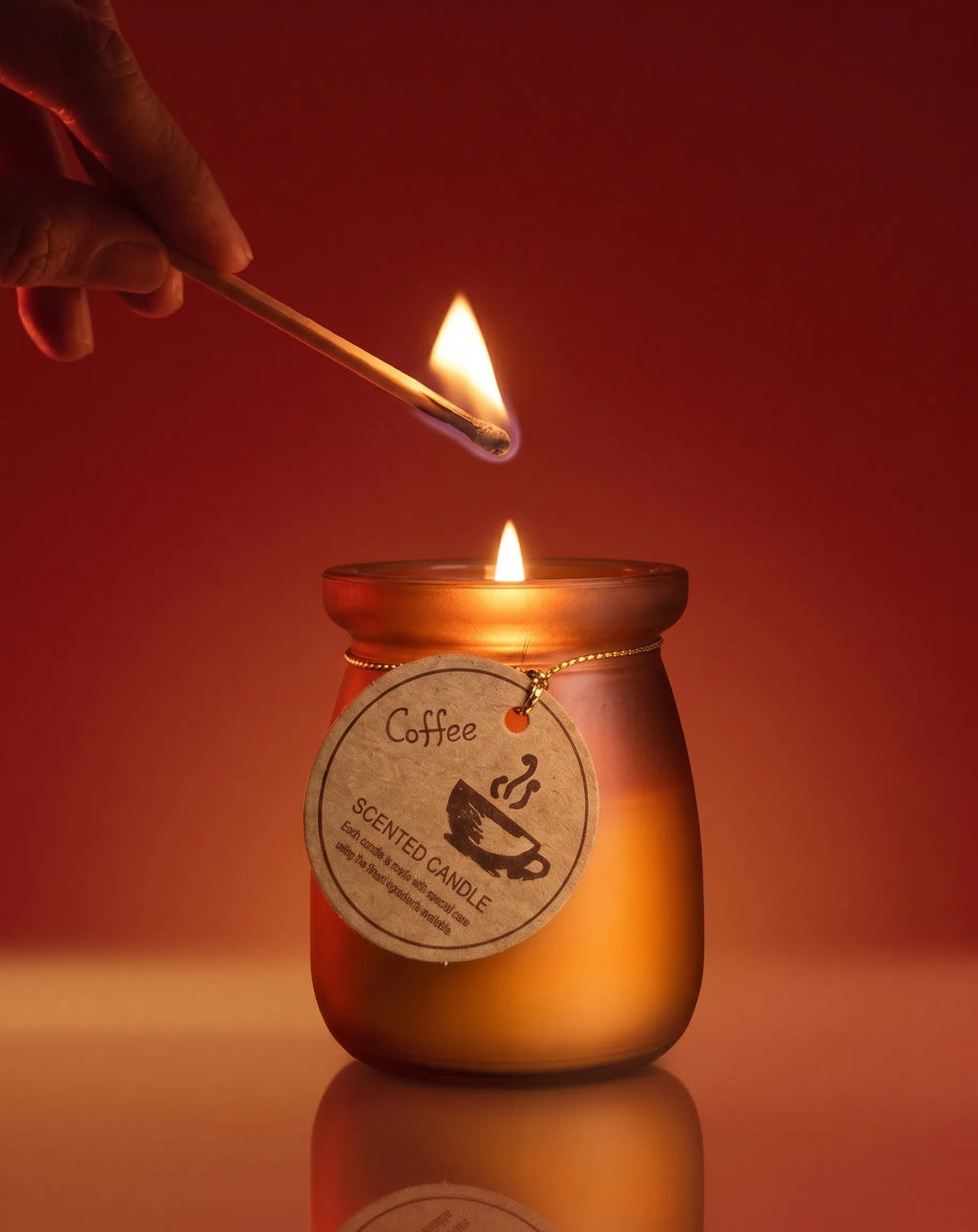 coffe scented candle